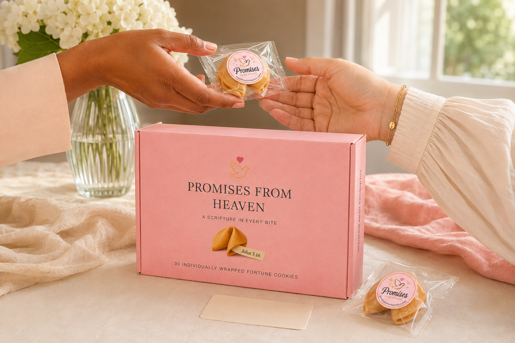 Promises From Heaven Scripture Fortune Cookies – Box of 30