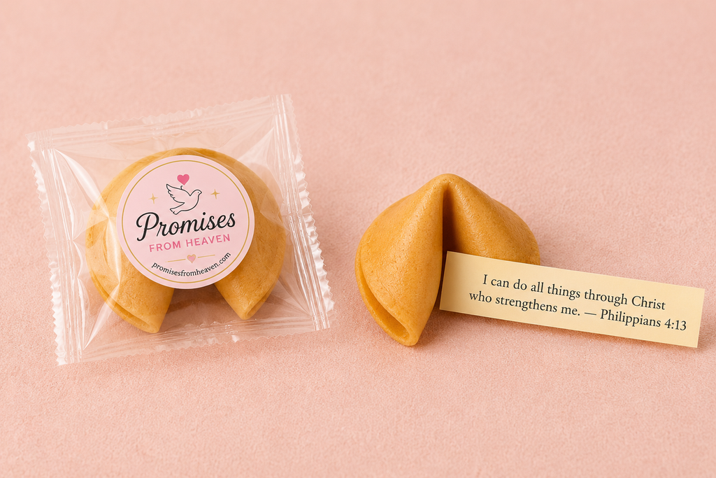 Promises From Heaven Scripture Fortune Cookies – Box of 30